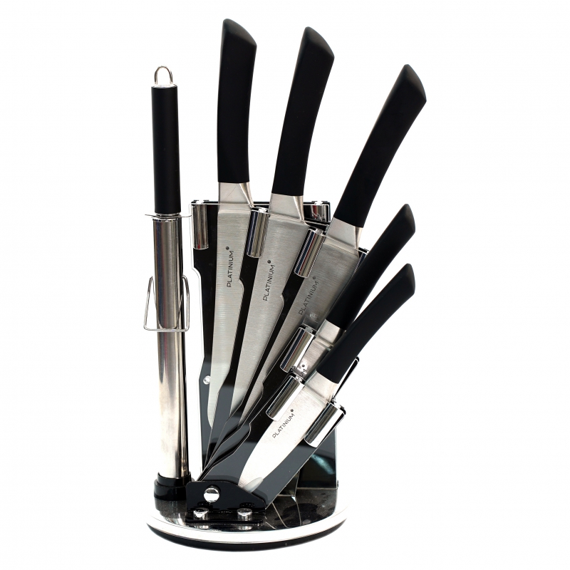 Հավաքածու Դանակի Platinium P-001/002/003 Սև Պոչ 2